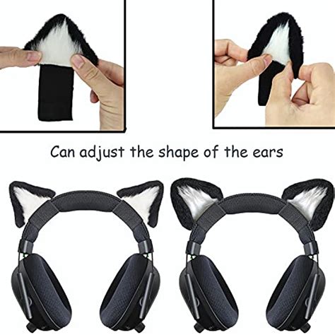 Cute Cat Ears Headphone Attachmentadjustable Design Fit For Logitech G