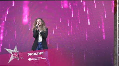 pauline swiss voice tour 2022 charpentiers morges youtube