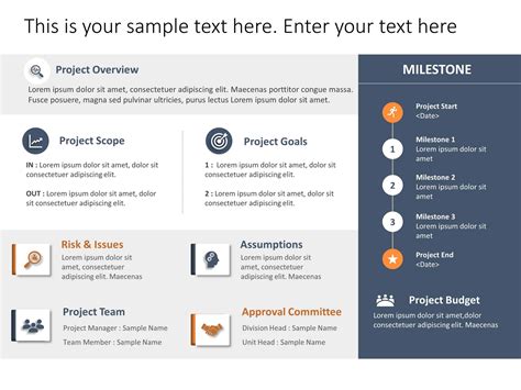 Project Charter Template PowerPoint