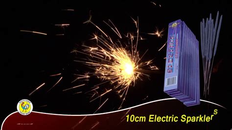 10cm Electric Sparklers Youtube