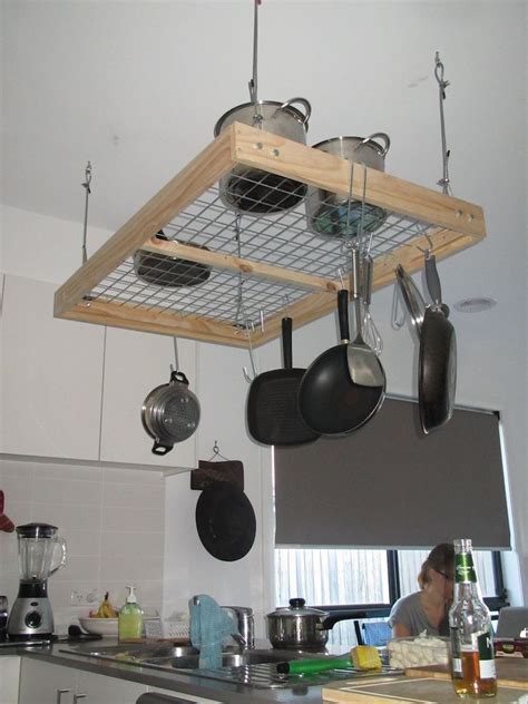 31 Example Pot Hanging Rack Ideas Lodi Kitchen