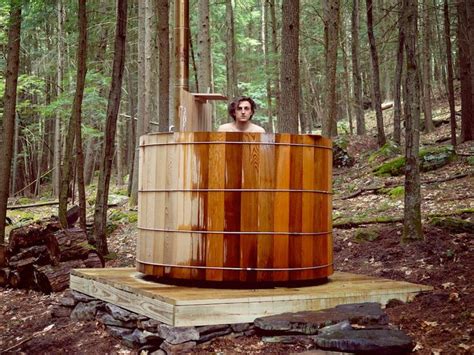 36 Best Images About Wood Fired Hot Tub On Pinterest