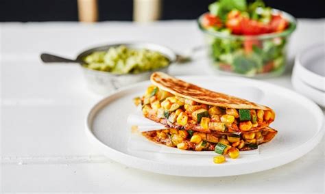 Recipe Zucchini And Corn Quesadillas With Guacamole And Salsa Salife