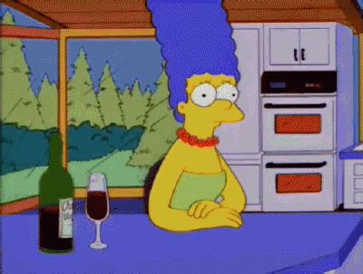 Marge Simpson Drunk Gifs Tenor