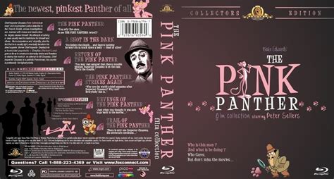 The Pink Panther Film Collection Blu Ray Custom Cover Dvd Covers Blu