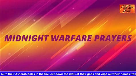 Midnight Warfare Prayers Youtube
