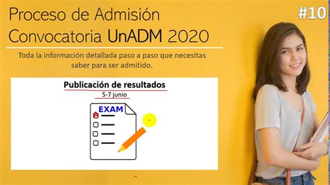 Publicación De Resultados Convocatoria Unadm 2020 Youtube