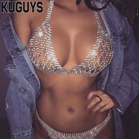 Kuguys Fashion Jewelry Sexy Belly Chains Women Luxury Crystals Body