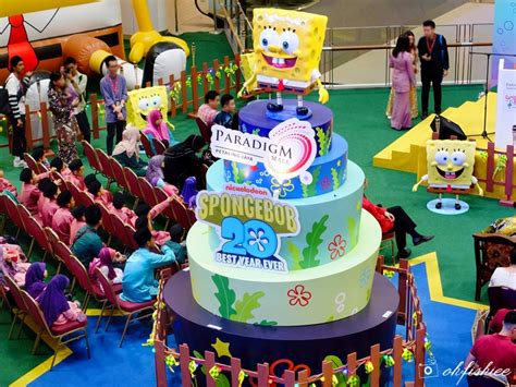 Oh Fish Iee Celebrate Raya With Spongebob Squarepants Paradigm Mall