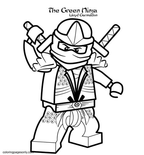 Lego Ninja fighting0 Coloring Pages - Ninja Coloring Pages - Coloring