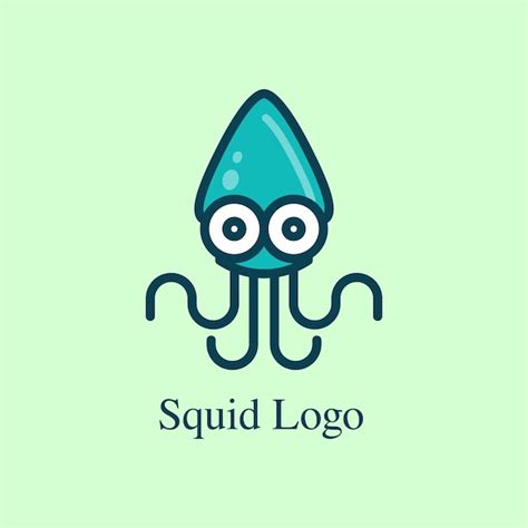 Premium Vector Squid Logo