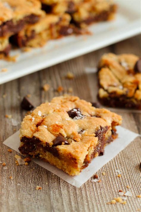 Chocolate Chip Salted Caramel Cookie Bars It Is A Keeper
