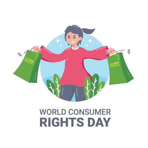 Ilustraci N Del D A Mundial De Los Derechos Del Consumidor