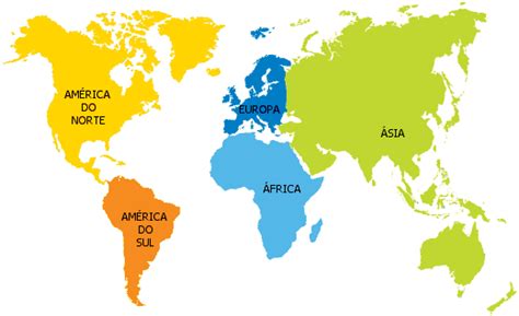 Los Cinco Continentes Mapas Imagui