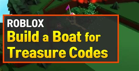 Feel free to contribute the topic. Roblox Build a Boat for Treasure Codes (February 2021) - OwwYa