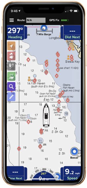 Nautical Charts For Navigation