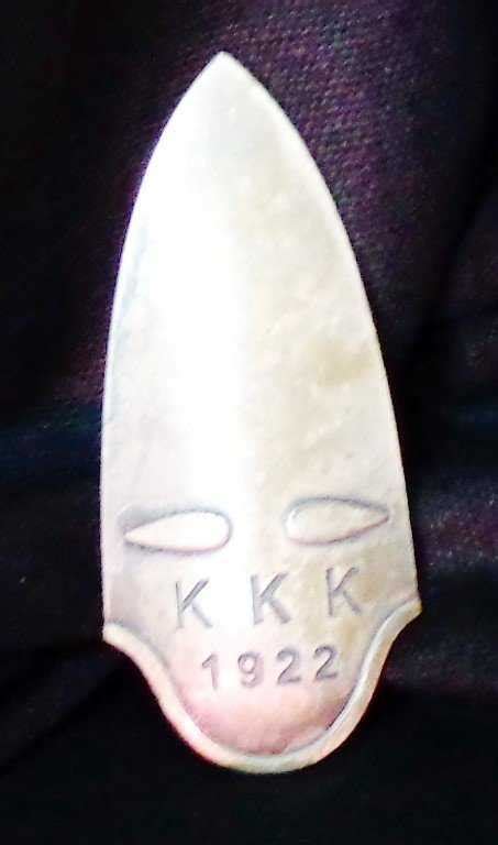 Kkk Ku Klux Klan Shield Pins