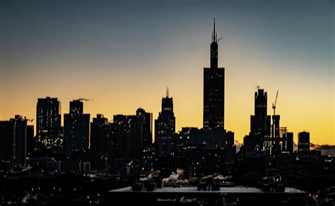 Chicago Skyline At Dawn Photograph By Sven Brogren Fine Art America