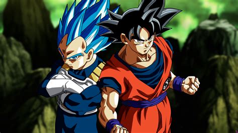 Sfondi Son Goku Vegeta Dragon Ball Super Super Saiyan