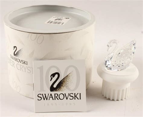 Lot Swarovski Crystal 100th Anniversary Swan Figurine