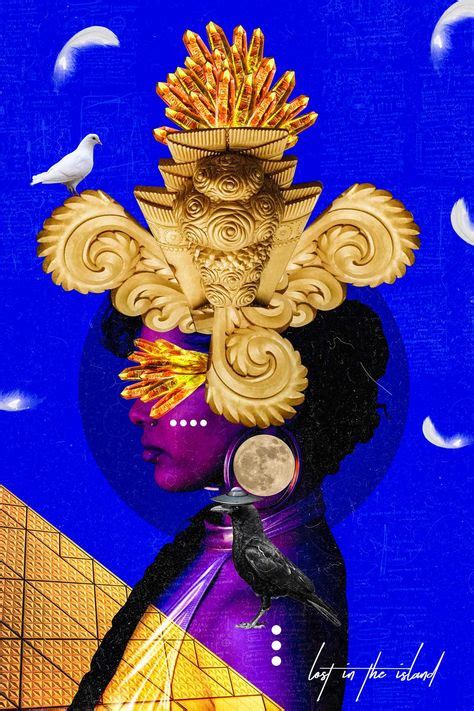Afrofuturism Collages Of Kaylan Michel With Images Afrofuturism Art