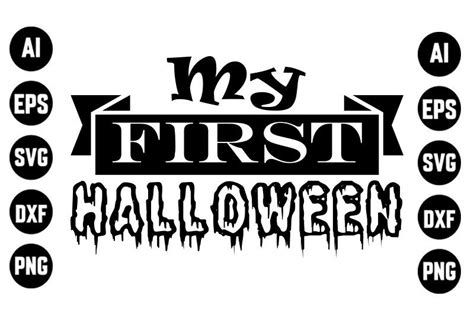 My First Halloween Gráfico Por Naitairoy · Creative Fabrica