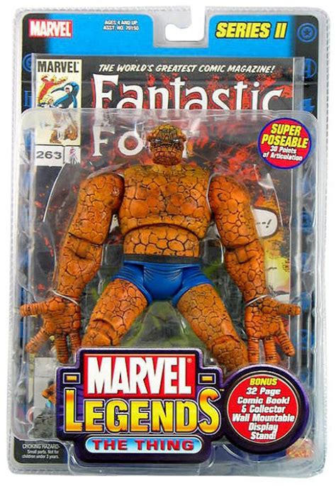 Marvel Legends Series 2 The Thing Action Figure Toy Biz Toywiz