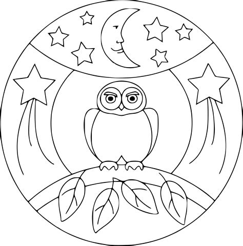 Download Unique Mandala Hiboux Mandala Hiboux . Unique Mandala Hiboux . Mandala Hibou attrape Rªve ...