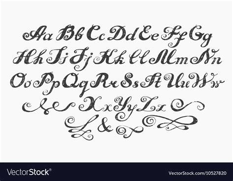 We did not find results for: Calligraphy alphabet typeset lettering Royalty Free Vector