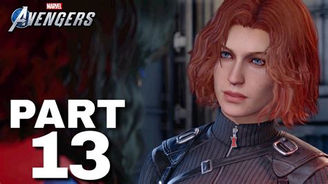 Marvels Avengers Walkthrough Gameplay Part 13 Black Widow Meets