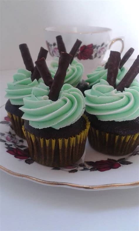 Mini Choco Mint Cupcakes 3 Each Temptation Cakes Temptation Cakes