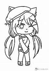Baixe com apenas um clique. Para Colorear Gacha Life En Blanco Y Negro
