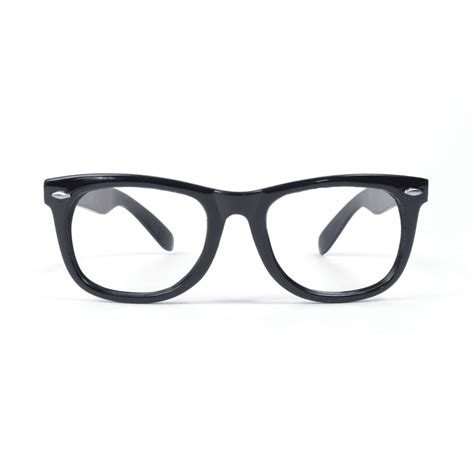 Black Frame Geek Glasses No Lens Bn Ba182 Bristol Novelty Luvyababes