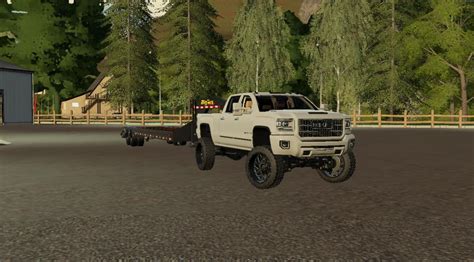 Gmc 2500 Duramax Lifted V10 Fs19 2017 года Farming Simulator 22 мод