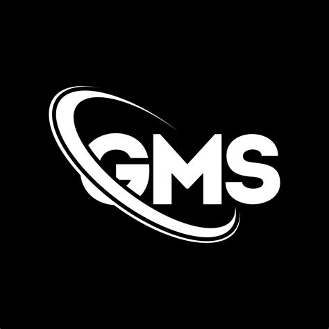 logotipo de gms. carta gms. diseño del logotipo de la letra gms