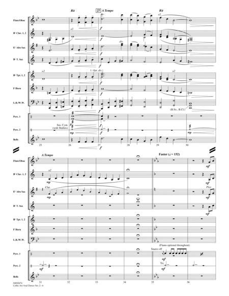 Celtic Air And Dance No 2 Full Score By Michael Sweeney Digital