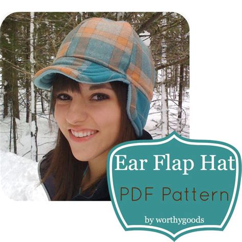 Something New The County Ear Flap Hat Sewing Pattern Diy A Stylin