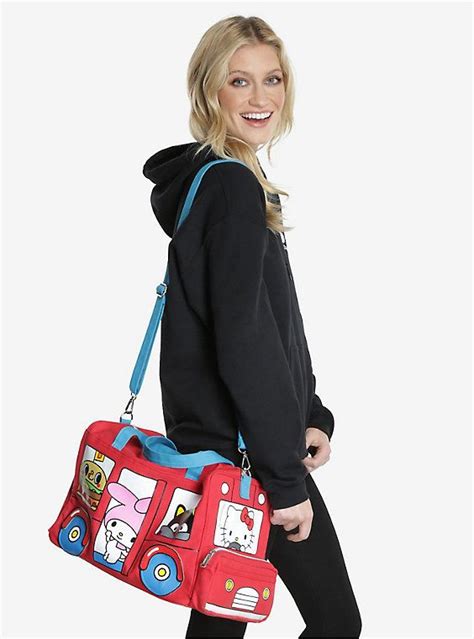 Loungefly Hello Sanrio Bus Duffle Bag Sanrio Bag Hello Sanrio Hello Kitty Bag