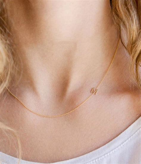 Maya Brenner Initial 14k Gold Necklace – Calexico