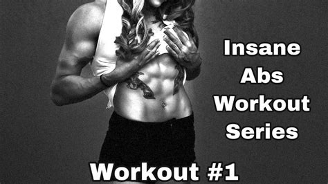 Insane Abs Workout 1 Ab Fitness Center Ab Home Workouts Youtube