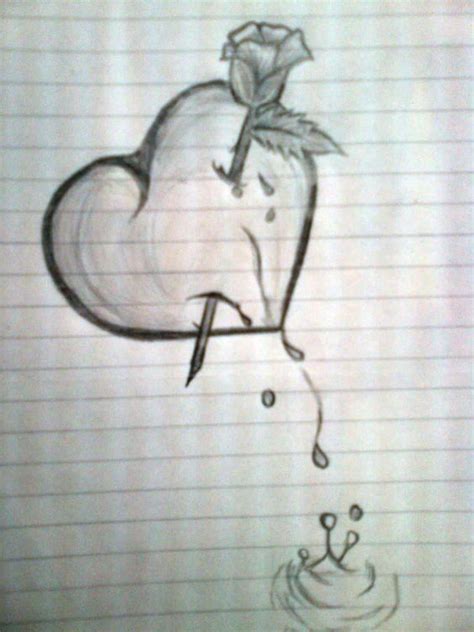 I think these people are missing out. Heart sketch | Pencil sketches | Pinterest | Heart ...