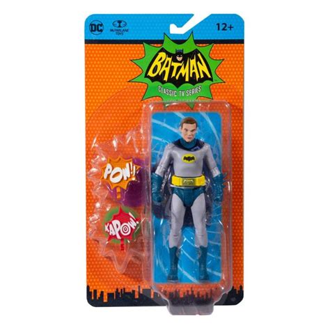 Figura Batman 66 Sin Máscara Dc Retro Mcfarlane Toys