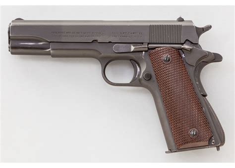 Early Wwii Colt Model 1911 A1 Semi Automatic Pistol