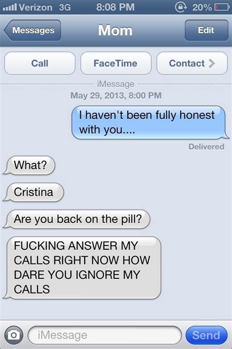 18 Hilarious Responses To The Text Prank ‘i Havent Been Fully Honest