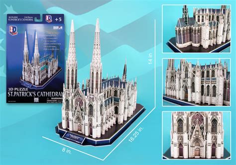 St Patricks Cathedral 3d Puzzle