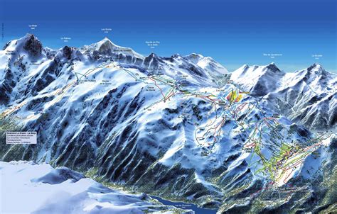 Plans Des Pistes Les 2 Alpes Et Ouverture Des Pistes Sports