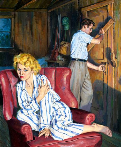 Cover By Raymond Pease Pulp Art Pulp Fiction Art Painting