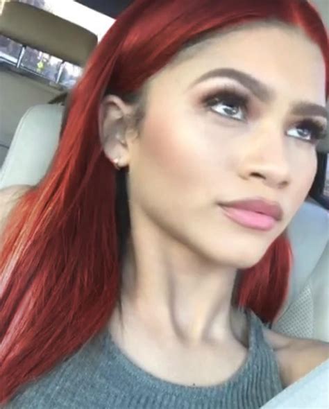 Mel On Twitter Zendaya With Red Hair Would Be Hot Af