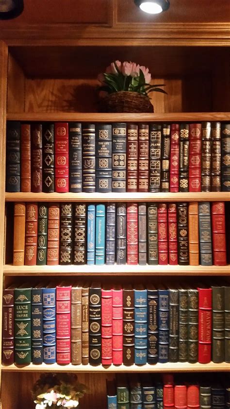 How much is your easton press worth? EASTON PRESS LOT : THE LIBRARY OF GREAT LIVES 58 VOLUMES ...