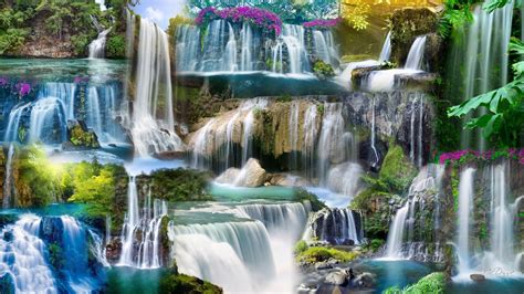 Beautiful Waterfall Wallpapers Beautiful Wallpapers × Вода